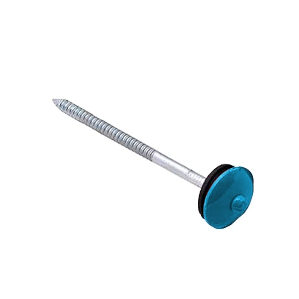 NAIL IT5-3INCH Roofing Nails Colored Cap S/Blue-SCREW (BM6) (0.6 kg)