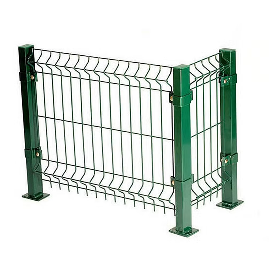 FENCE 4 bend 3D set Green fence H2.4xW2.2m (60x60x1.5pipe) Blind fence