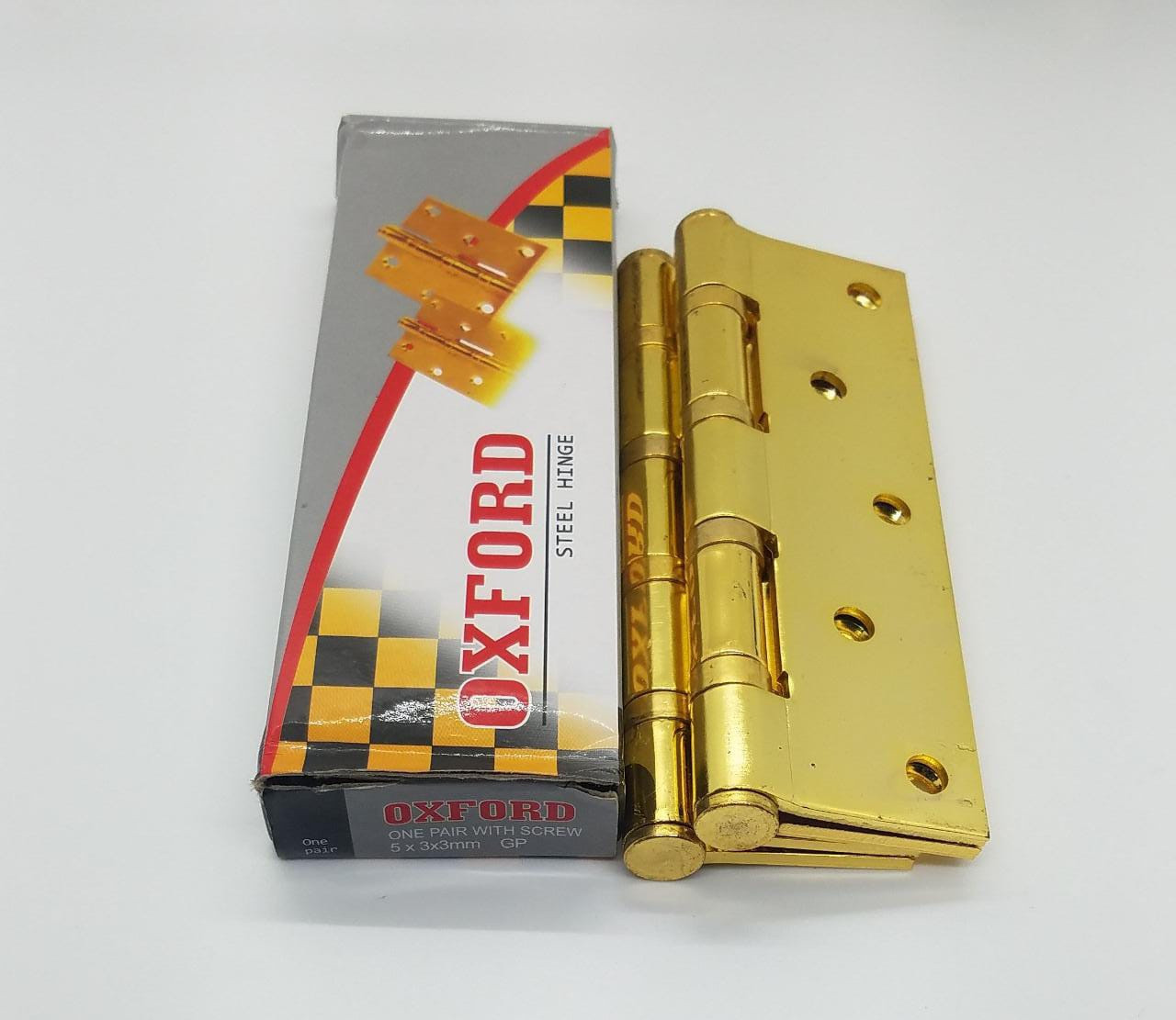 OXFORD DOOR HINGES 4" Gold