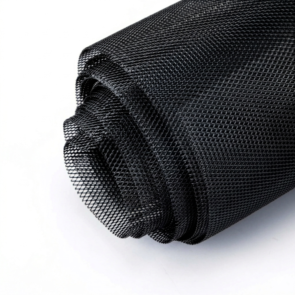 Mosquito Net Fibre Black (1.2Mx25MTR)