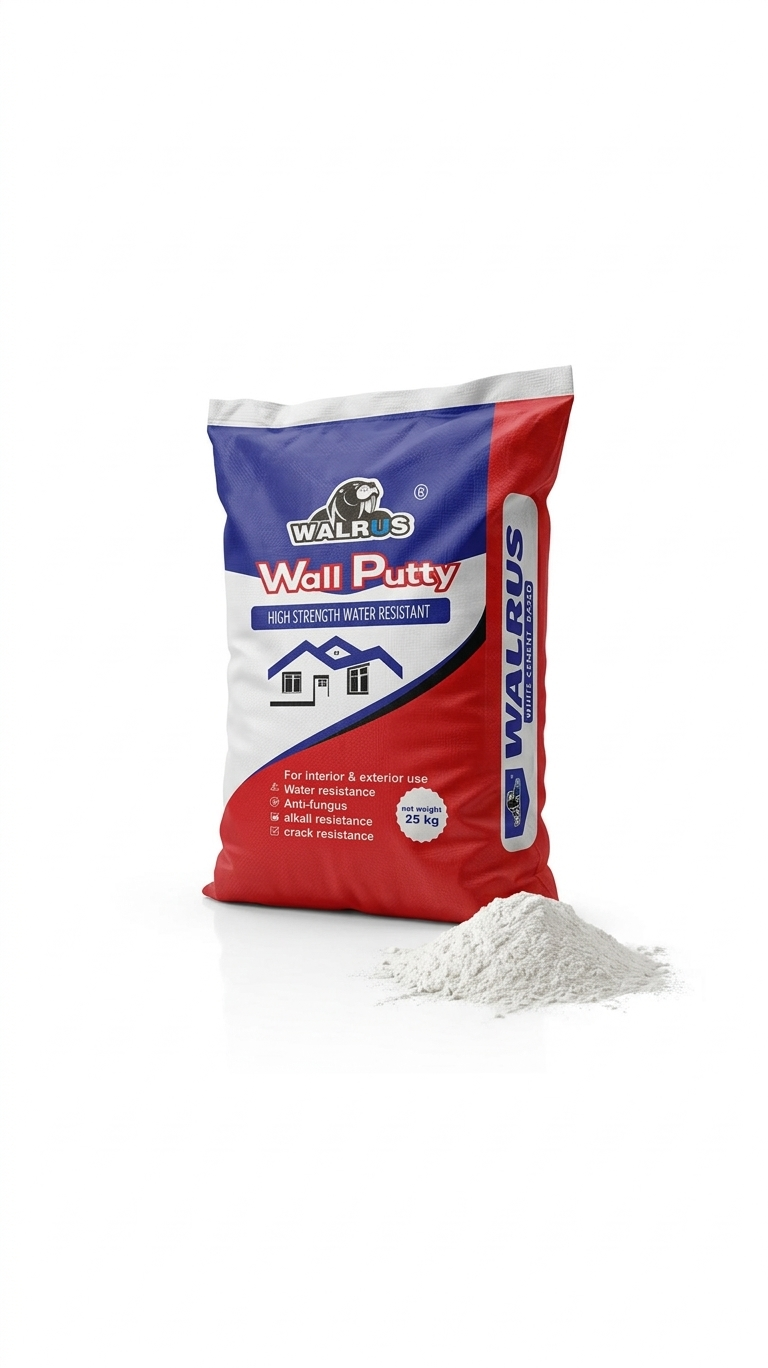 Wall Putty Water Resistant Exterior 25kg WALRUS