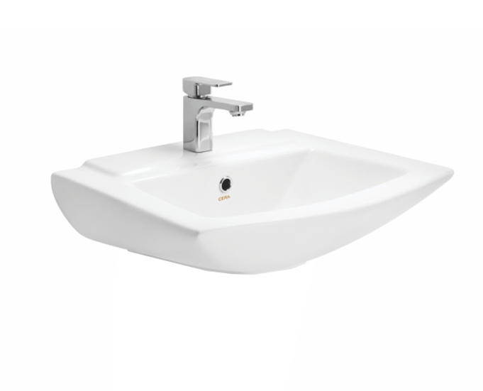 CERA Basin CONCORD WALL HUNG WASH BASIN/ 630x450x205mm (S2040112SN)