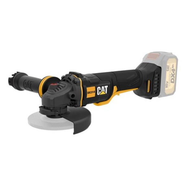 CAT DX314B Brushless Angle Grinder Solo 125 mm 18V