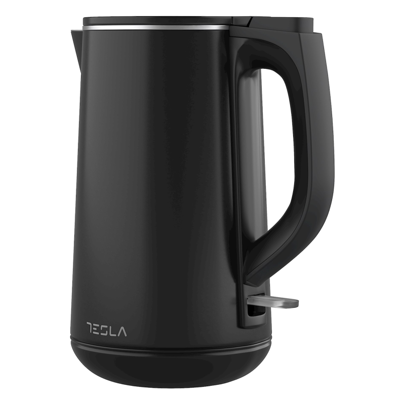 TESLA Electric Kettle Steel Black 1.5 ltr-1850w KT301BX