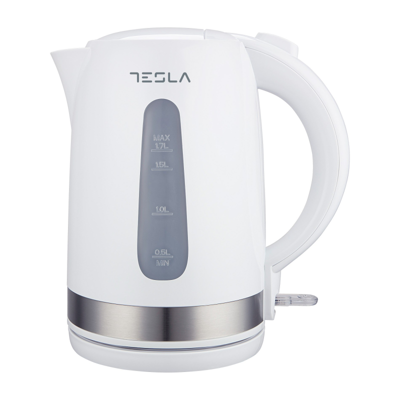 TESLA Electric Kettle Plastic White 1.7 ltr-1850w KT200WX